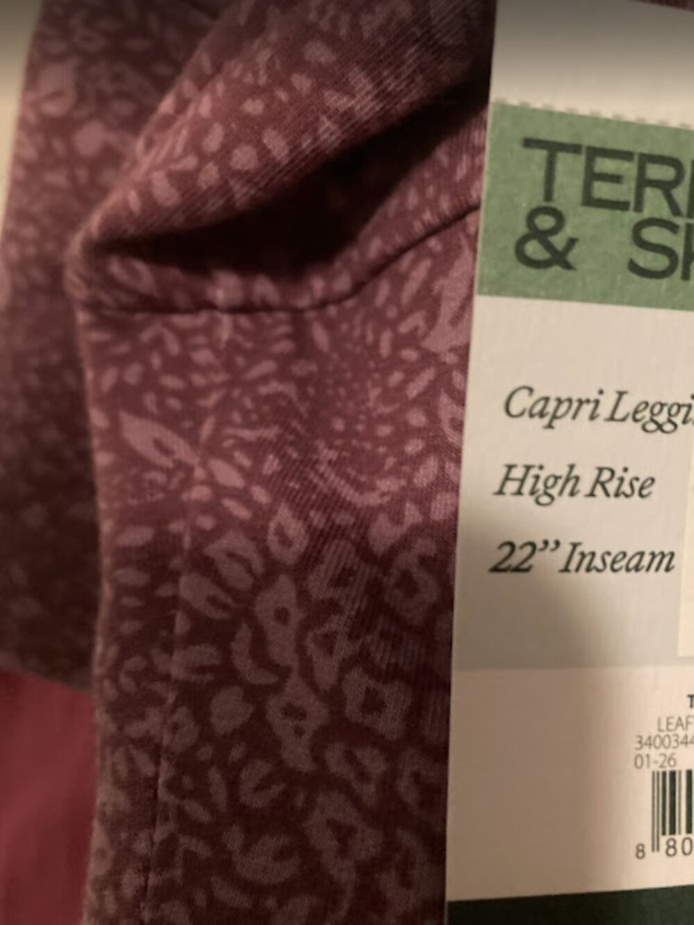 Terra & Sky High Rise Bike Short & Capri Legging Bundle 3X - Picture 5 of 10